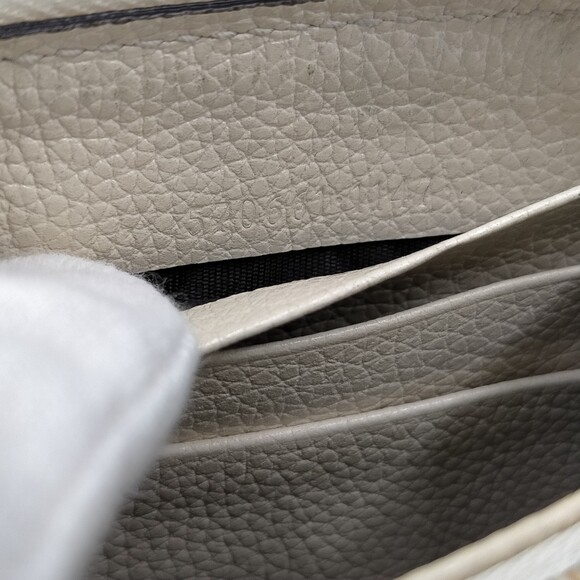 No Tariff Gucci Long Wallet White #199925G12 - Picture 8 of 8